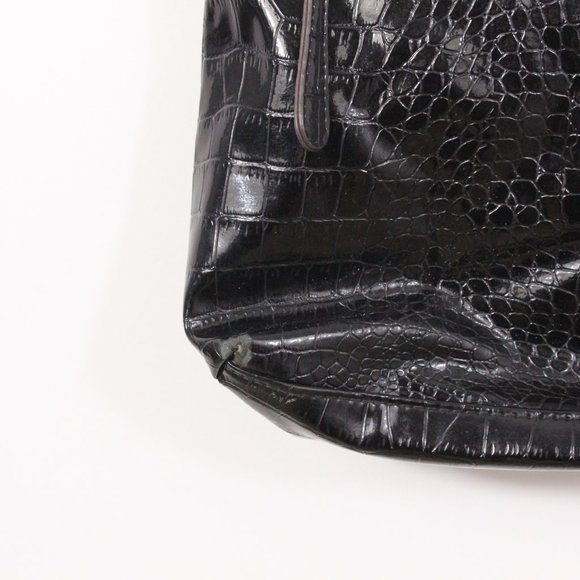 *Rosetti Black Snake Skin Cross Body Bag - Picture 6 of 7